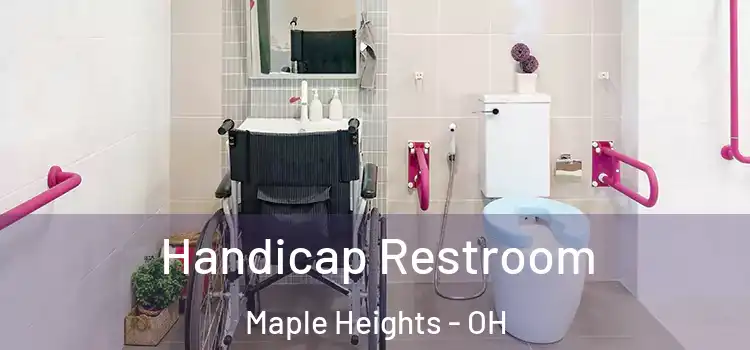 Handicap Restroom Maple Heights - OH